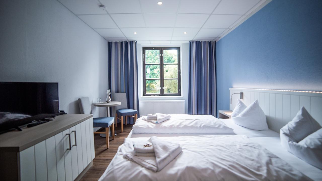 Gasthaus Zur Faehre Greifswald Esterno foto